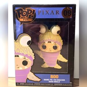 Funko pop large enamel pin disney Pixar boo 09 new